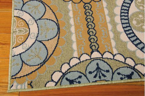 Nourison CARIBBEAN Yellow 93 X 129 Area Rug 99446239655 805-96910 Image 4