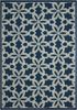 Nourison CARIBBEAN Blue 710 X 106 Area Rug 99446239686 805-96916 Thumb 0