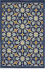 Nourison Caribbean Blue 19 X 29 Area Rug  805-96926 Thumb 0