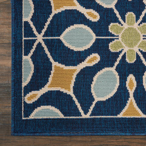 Nourison Caribbean Blue 311 X 511 Area Rug 805-96929 Image 1