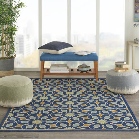 Nourison Caribbean Blue 311 X 511 Area Rug 805-96929 Image 3