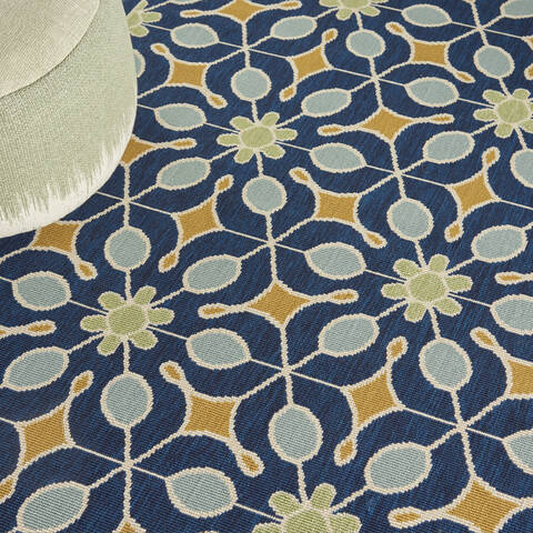 Nourison Caribbean Blue 311 X 511 Area Rug 805-96929 Image 4