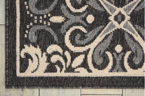 Nourison Caribbean Grey Runner 23 X 76 Area Rug 805-96945 Image 1