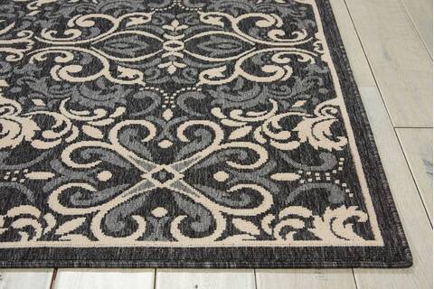 Nourison Caribbean Grey Runner 23 X 76 Area Rug 805-96945 Image 4