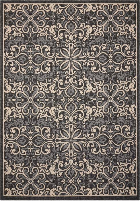 Nourison Caribbean Grey Runner 23 X 76 Area Rug 805-96945 Image 0