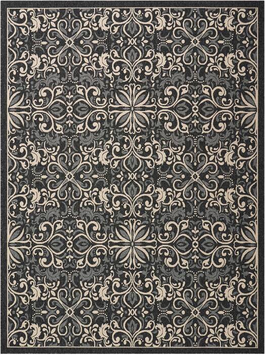 Nourison Caribbean Grey 93 X 129 Area Rug 805-96950 Image 0
