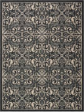 Nourison Caribbean Grey 9'3" X 12'9" Area Rug  805-96950