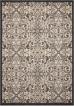 Nourison Caribbean Beige Runner 2'3" X 7'6" Area Rug  805-96952
