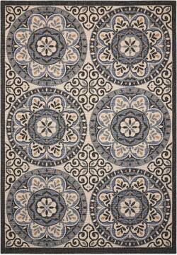 Nourison Caribbean Beige Runner 2'3" X 7'6" Area Rug  805-96959