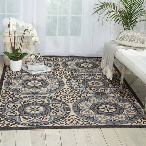 Nourison Caribbean Grey 311 X 511 Area Rug 805-96961 Image 3