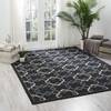 Nourison Caribbean Grey 93 X 129 Area Rug 805-96971 Thumb 3