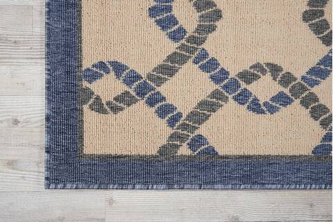 Nourison Caribbean Beige 93 X 129 Area Rug 805-96978 Image 1