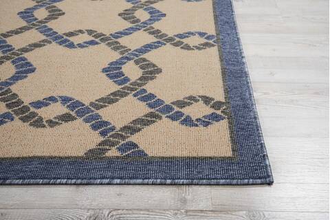 Nourison Caribbean Beige 93 X 129 Area Rug 805-96978 Image 4