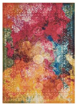 Nourison Celestial Multicolor 5'3" X 7'3" Area Rug  805-96980