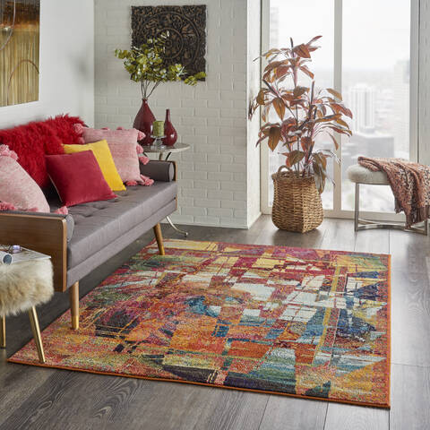 Nourison Celestial Multicolor 311 X 511 Area Rug 805-96999 Image 5