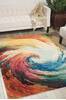 Nourison Celestial Multicolor 53 X 73 Area Rug  805-97003 Thumb 3