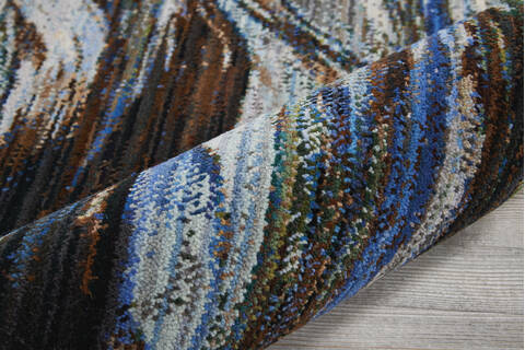 Nourison Chroma Blue 40 X 60 Area Rug 805-97008 Image 2