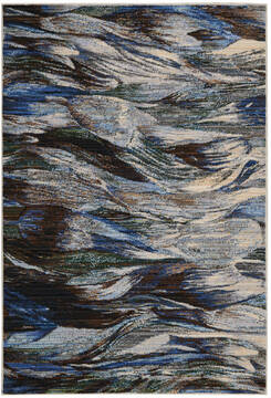 Nourison Chroma Blue 4'0" X 6'0" Area Rug  805-97008