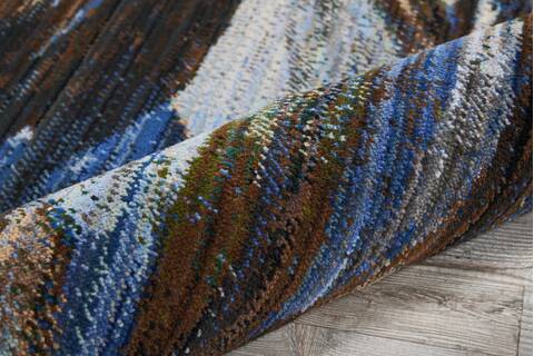 Nourison Chroma Blue 56 X 80 Area Rug 805-97009 Image 2
