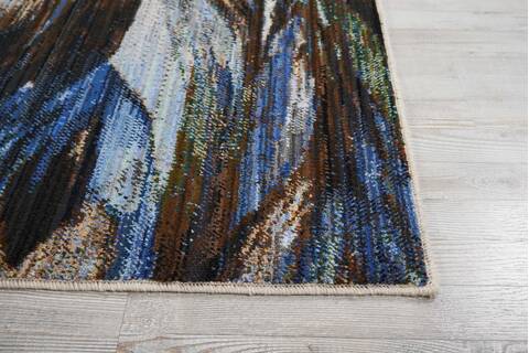 Nourison Chroma Blue 56 X 80 Area Rug 805-97009 Image 4
