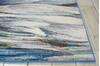 Nourison Chroma Blue 79 X 99 Area Rug 805-97010 Thumb 4