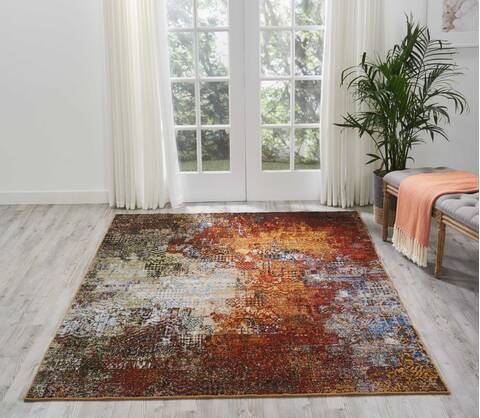 Nourison Chroma Multicolor 56 X 80 Area Rug 805-97019 Image 3