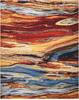 Nourison Chroma Red 79 X 99 Area Rug 805-97025 Thumb 0