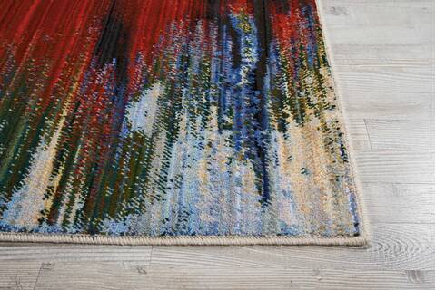 Nourison Chroma Red 56 X 80 Area Rug 805-97029 Image 4