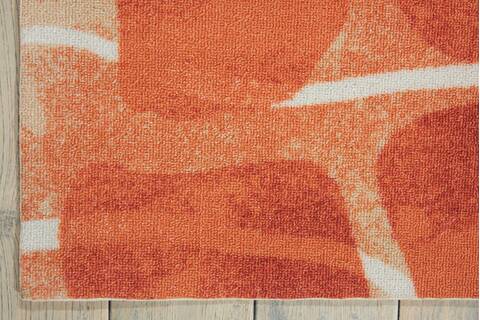 Nourison Coastal Orange 53 X 75 Area Rug 805-97061 Image 1
