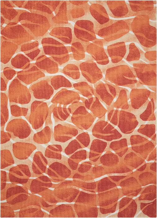 Nourison Coastal Orange 53 X 75 Area Rug 805-97061 Image 0