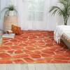 Nourison Coastal Orange 53 X 75 Area Rug 805-97061 Thumb 3
