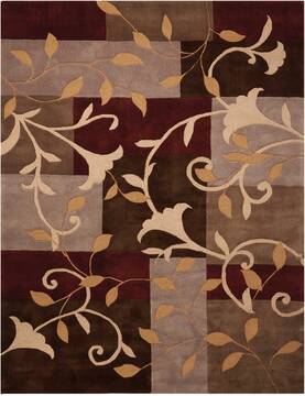 Nourison Contour Brown 3'6" X 5'6" Area Rug  805-97063