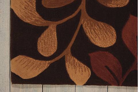 Nourison Contour Brown 73 X 93 Area Rug 805-97073 Image 1