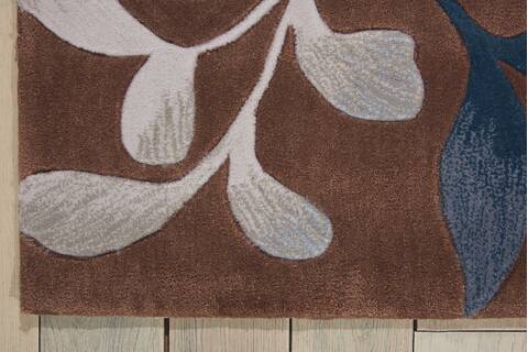 Nourison Contour Brown 73 X 93 Area Rug 805-97077 Image 1