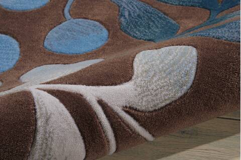 Nourison Contour Brown 73 X 93 Area Rug 805-97077 Image 2