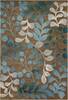 Nourison Contour Brown 73 X 93 Area Rug  805-97077 Thumb 0