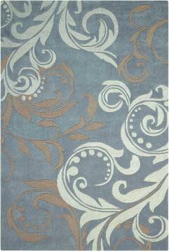 Nourison Contour Grey 3'6" X 5'6" Area Rug  805-97129