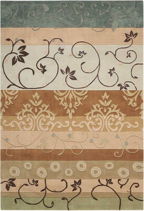 Nourison Contour Beige 73 X 93 Area Rug 805-97135 Image 0