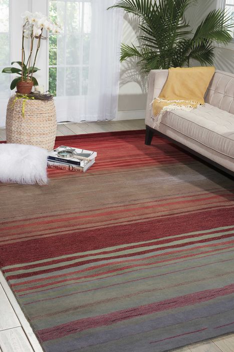 Nourison CONTOUR Red 50 X 76 Area Rug 99446076700 805-97154 Image 1