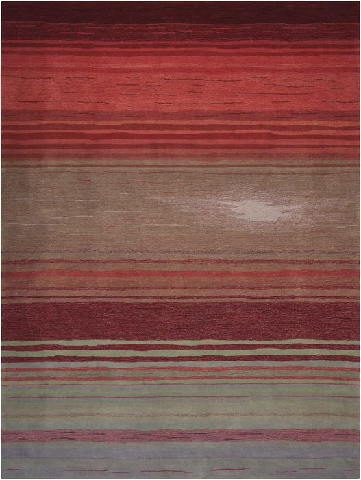 Nourison CONTOUR Red 50 X 76 Area Rug 99446076700 805-97154 Image 0