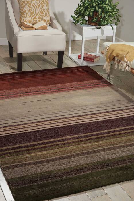 Nourison Contour Green 80 X 106 Area Rug 805-97160 Image 3