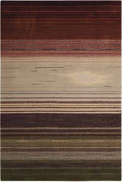 Nourison Contour Green Rectangle 8x10 ft Polyester Carpet 97160