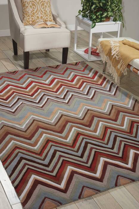 Nourison Contour Multicolor 50 X 76 Area Rug 805-97186 Image 3