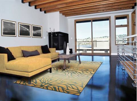 Nourison Contour Brown 36 X 56 Area Rug 805-97201 Image 3