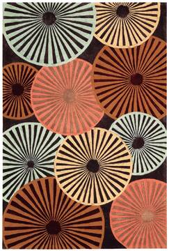 Nourison Contour Multicolor Rectangle 8x10 ft Polyester Carpet 97216