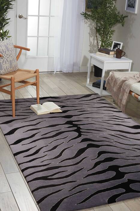Nourison Contour Black 50 X 76 Area Rug 805-97218 Image 3