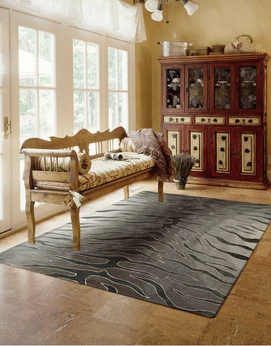 Nourison Contour Grey 36 X 56 Area Rug 805-97221 Image 3