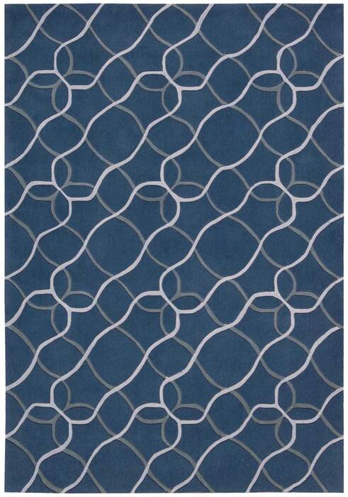 Nourison Contour Blue 80 X 106 Area Rug 805-97228 Image 0