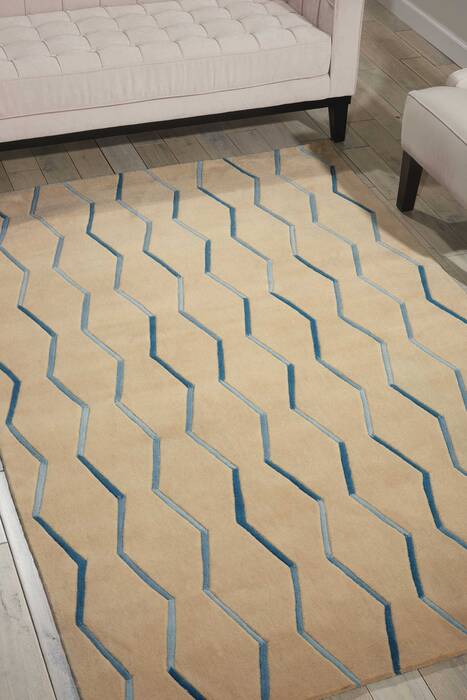 Nourison Contour Beige 80 X 106 Area Rug 805-97240 Image 3