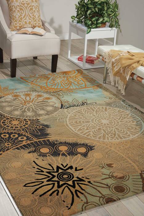 Nourison Contour Multicolor 50 X 76 Area Rug 805-97242 Image 3